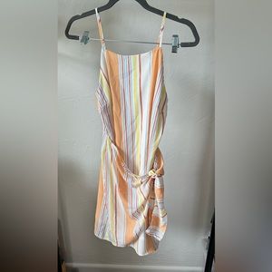 Beautiful summer colors in a dress. Very flattering and bright